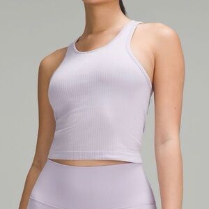 Lululemon Ebb to Street Cropped Racerback Tank Top